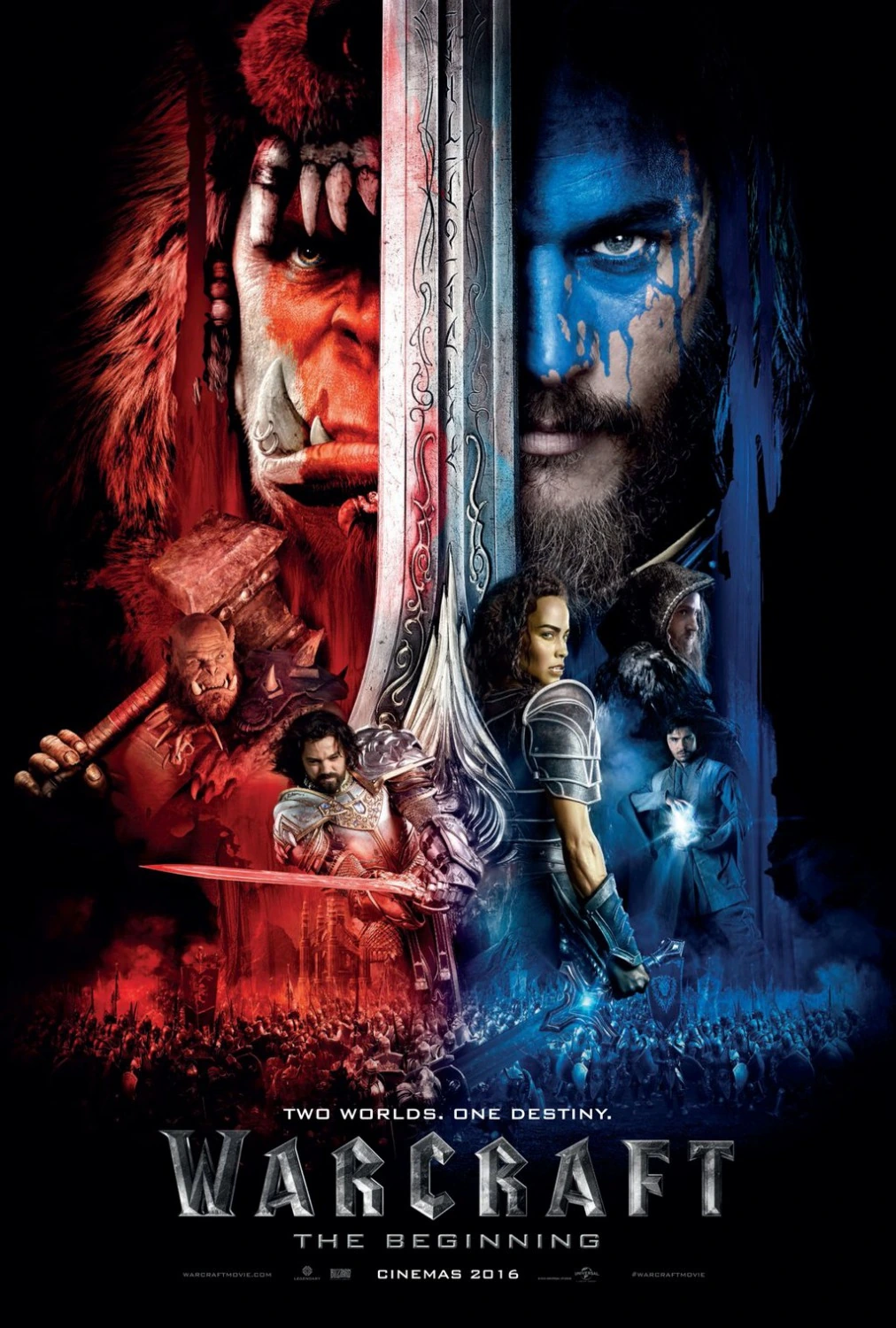 Warcraft film poster