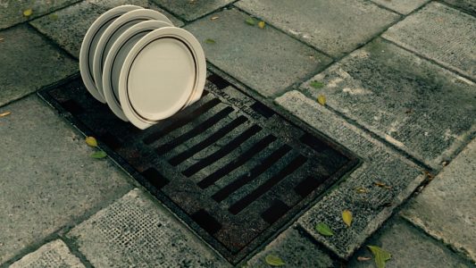 Plates in Sewer